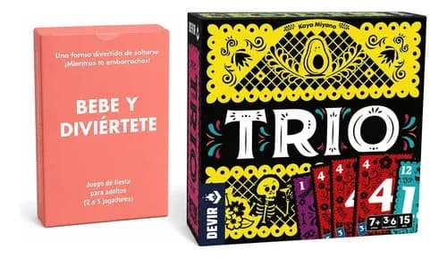 Combo Bundle Juego De Mesa Trio + Bebe Y Diviertete