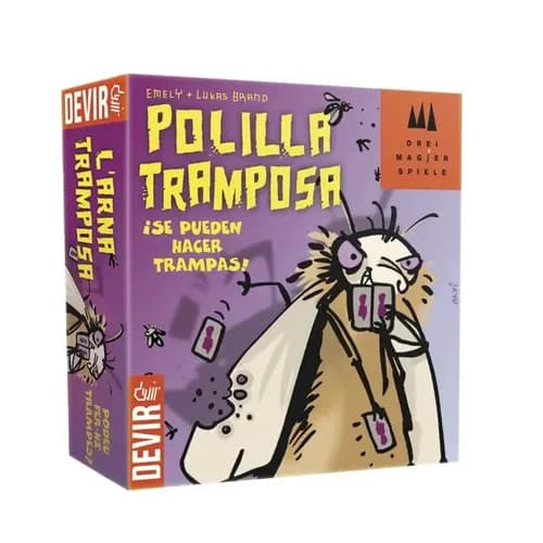 Juego De Mesa Devir Polilla Tramposa 3-5 Jugadores +3