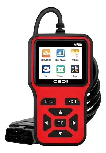 Escáner Automotriz Obd2 V500 Lector De Fallas Pantalla Color