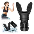 Entrenador Pulmonar Portátil Resistencia Ajustable Color Negro