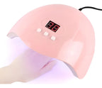 Lampara Uv Led Secador Uñas Led Cabina Ultravioleta Blanco