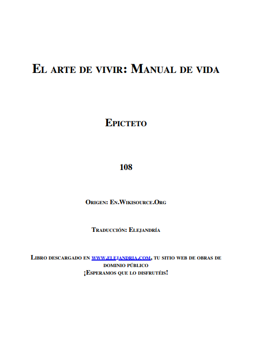 Manual de Vida: El Arte de Vivir (Edición Especial Exclusiva)