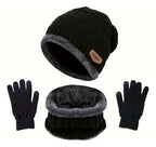 Kit Invierno 3 Pieza Gorro | Cuello | Guantes Termico Unisex