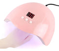 Lampara Uv Led Secador Uñas Led Cabina Ultravioleta Blanco