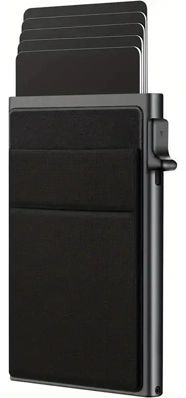 Porta Trajetas Minimalista Moderno Porta Documentos Antirobo