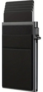 Porta Trajetas Minimalista Moderno Porta Documentos Antirobo
