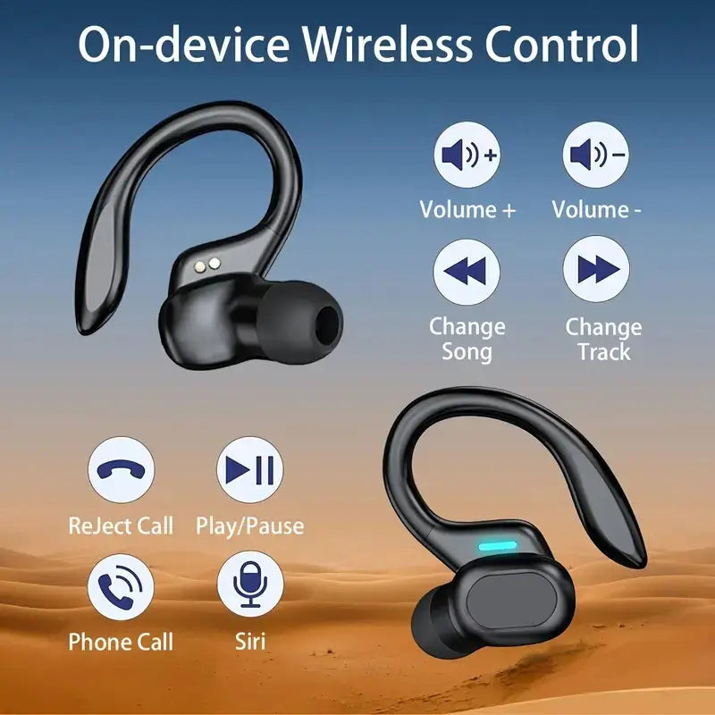 Auriculares Inalámbricos ANKRIYUL 5.3 – Sonido Pro para tu Entrenamiento