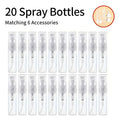 Envase Frasco Con Spray | 2ml | X20 Unidades |y 6 Accesorios