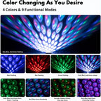 Accesorio Auto Led Rgb Pieza Led Ambiente Fiesta Plug & Play