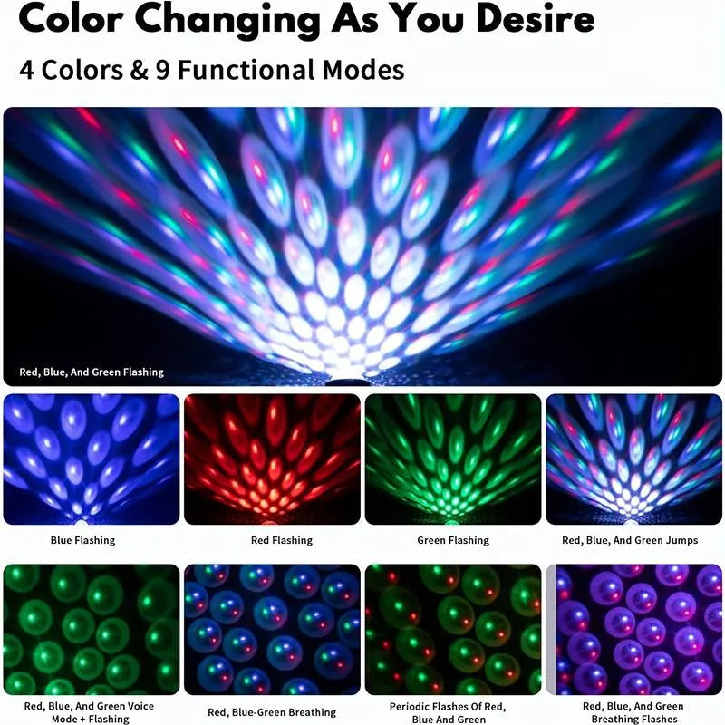 Accesorio Auto Led Rgb Pieza Led Ambiente Fiesta Plug & Play