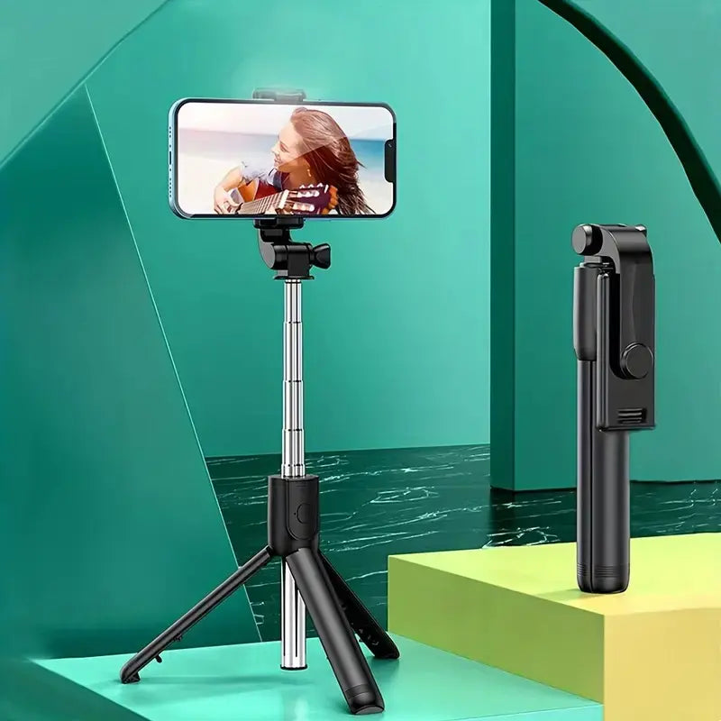 Tripode Bluetooth Palo Selfie Selfie Stick Profesional Viaje