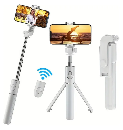 Tripode Bluetooth Palo Selfie Selfie Stick Profesional Viaje