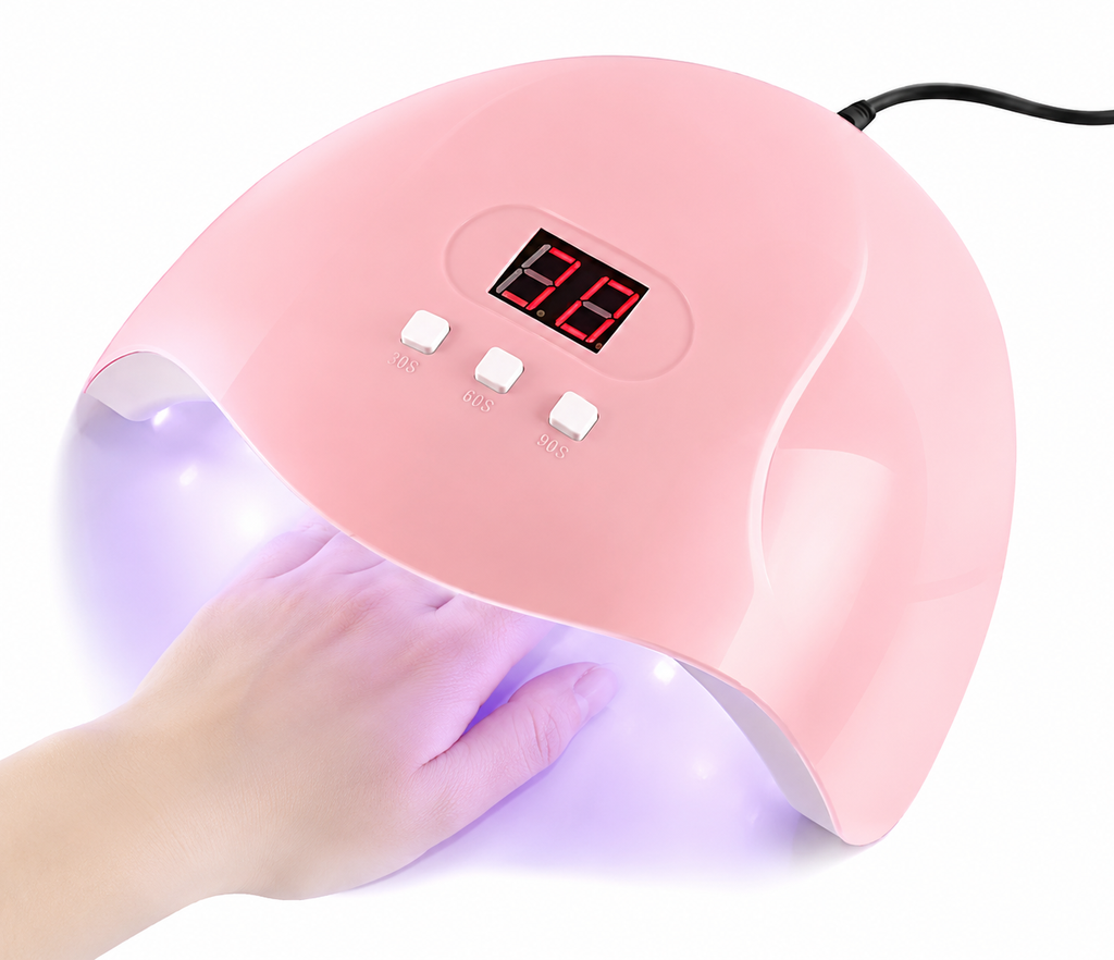 Lampara Uv Led Secador Uñas Led Cabina Ultravioleta Blanco
