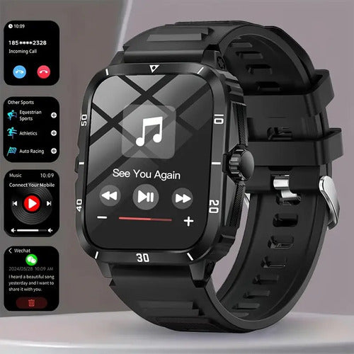 Smartwatch Deportivo Greenport Para Hombres | Pantalla Hd
