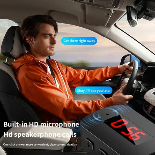 Adaptador Inalámbrico Coche 5.4 Transmisor Receptor 2 En 1