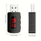Adaptador Inalámbrico Coche 5.4 Transmisor Receptor 2 En 1