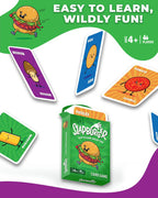 Juego De Mesa Slapburger Cartas Rapidez Familia Guia Espanol