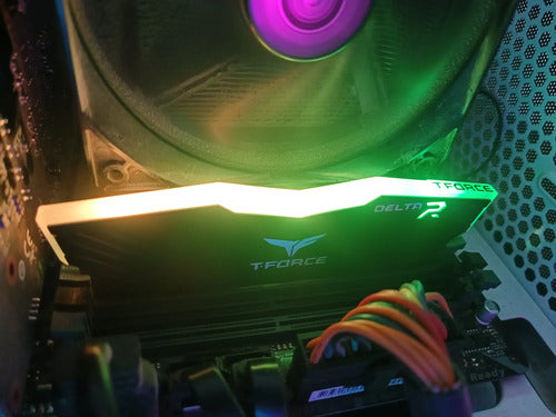 Memoria Ram Rgb De 8 Gb A 3200 Mhz, Team Group T-force Delta