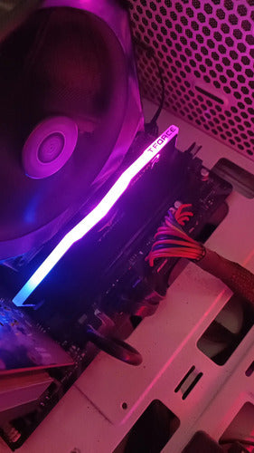 Memoria Ram Rgb De 8 Gb A 3200 Mhz, Team Group T-force Delta