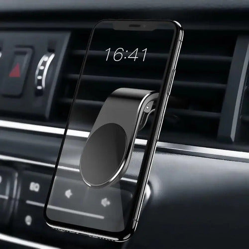 Soporte Magnético Clicshop Celular Auto Rejilla Ventilación 360° Universal Sujeto