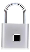 Candado Huella Dactilar Smart Inteligente Valija Viaje Ip56 Plateado
