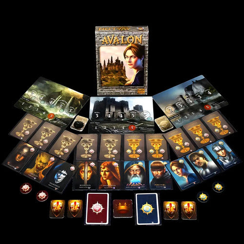 Avalon Juego De Estrategia Indie Boards & Cards 5-10 Jugadores Cartas