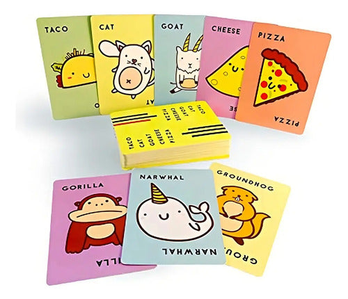 Juego De Cartas Taco Cat Goat Cheese Pizza Fun Game P
