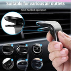 Soporte Magnético Clicshop Celular Auto Rejilla Ventilación 360° Universal Sujeto