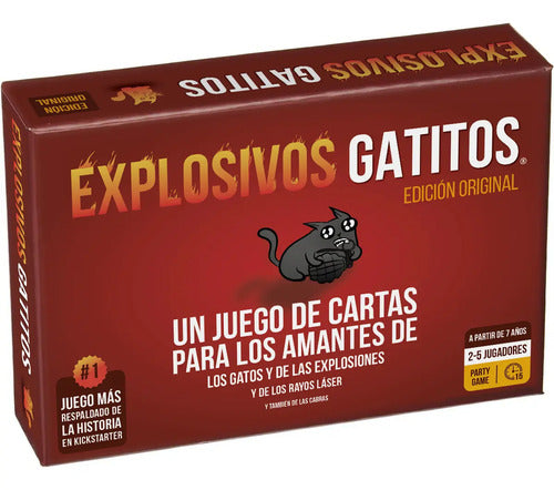 Juego De Mesa Explosivos Gatitos
