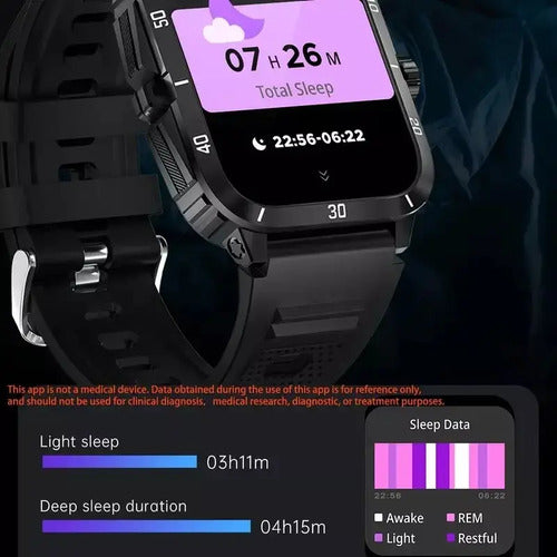 Smartwatch Deportivo Greenport Para Hombres | Pantalla Hd