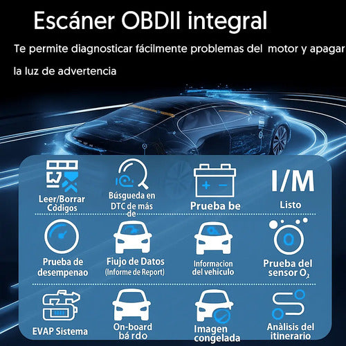 Scanner Diagnostico Auto Obd2 Bluethoot Inalambrico Con App
