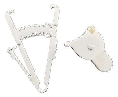 Plicometro Caliper Para Medir Grasa Corporal Cinta De Regalo