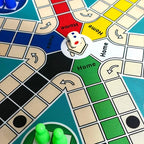 Ludo Clásico Para 6 Jugadores Juego De Mesa Familiar Complet