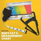 Plicometro Caliper Para Medir Grasa Corporal Cinta De Regalo