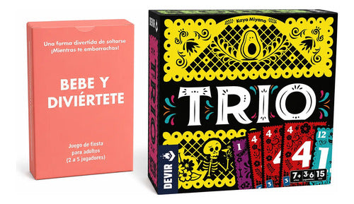 Combo Bundle Juego De Mesa Trio + Bebe Y Diviertete