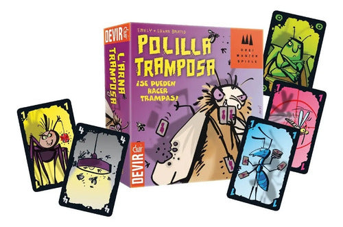 Combo Rapidez Slapburger + Polilla Tramposa Juegos De Cartas