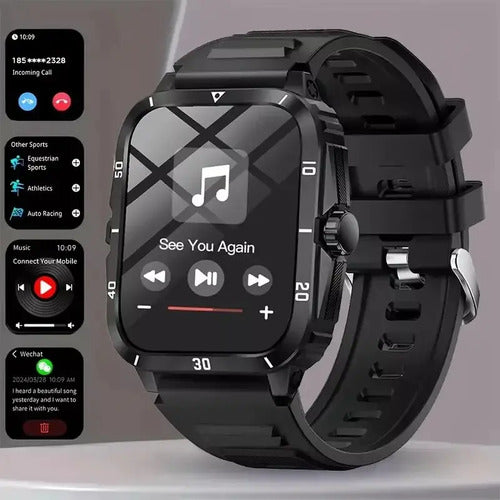Smartwatch Deportivo Greenport Para Hombres | Pantalla Hd
