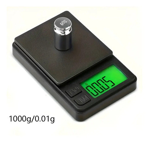 Balanza Digital Precisión 0,01g Hasta 1000g Joyería Profesio