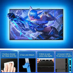Inmersión Wifi Tv Led Retroiluminación Con Cámara Rgb | Pled