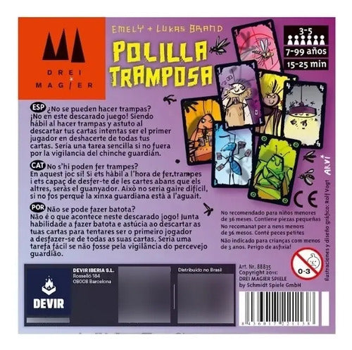 Noche De Cartas Trio + Polilla Tramposa + Taco Cat Goat