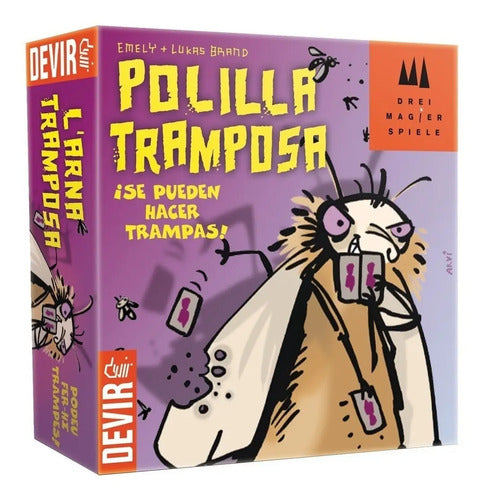 Juego De Mesa Devir Polilla Tramposa 3-5 Jugadores +3