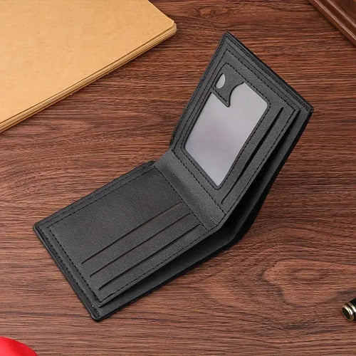 Billetera Jiangbao Classic De Cuero Pu