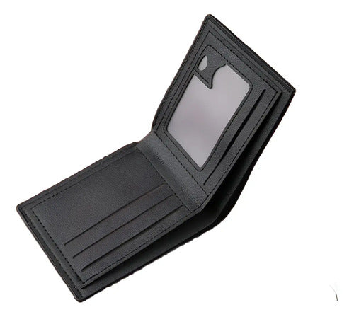 Billetera Jiangbao Classic De Cuero Pu