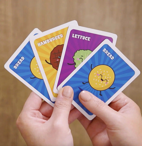 Combo Rapidez Slapburger + Polilla Tramposa Juegos De Cartas