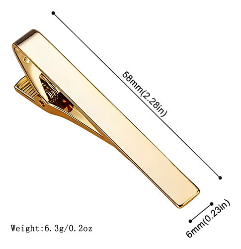 Traba Corbata Clip Corbata Sujetador
