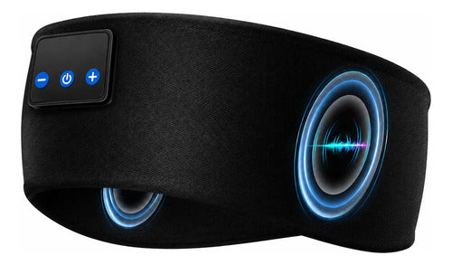 Kit Dormir Auriculares Vincha Bluetooth + Antifaz 3d