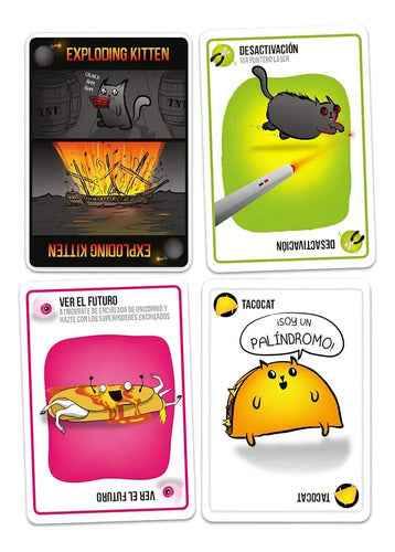 Juego De Mesa Explosivos Gatitos