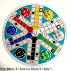 Ludo Clásico Para 6 Jugadores Juego De Mesa Familiar Complet